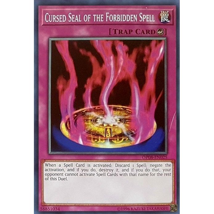 Image for Cursed Seal of the Forbidden Spell (OP08-EN025) (OP08) - YuGiOh