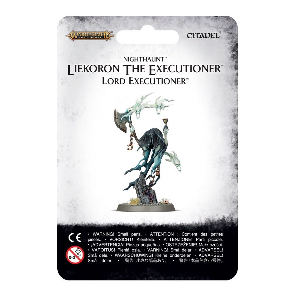 Image for Warhammer: Age of Sigmar - Nighthaunt - Liekoron The Executioner Lord Executioner - Warhammer Clampacks