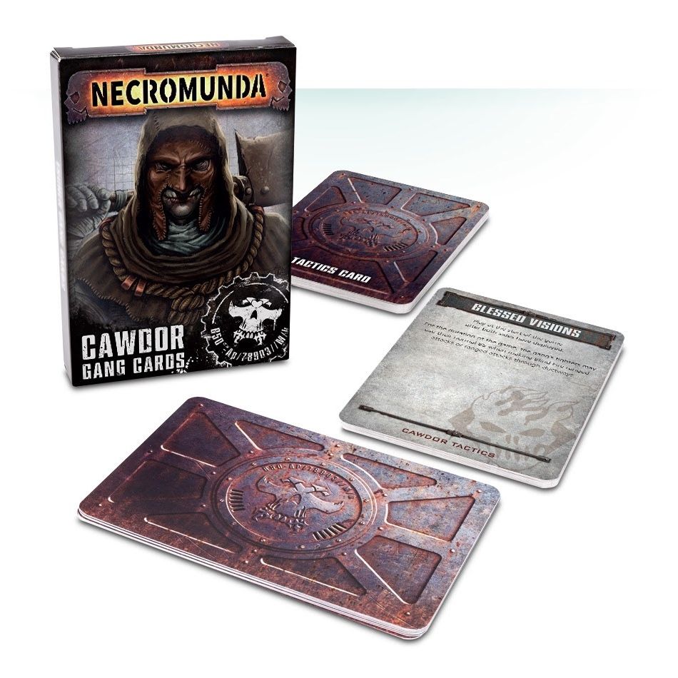Image for Necromunda: Cawdor Gang Cards - Warhammer Game Accessories