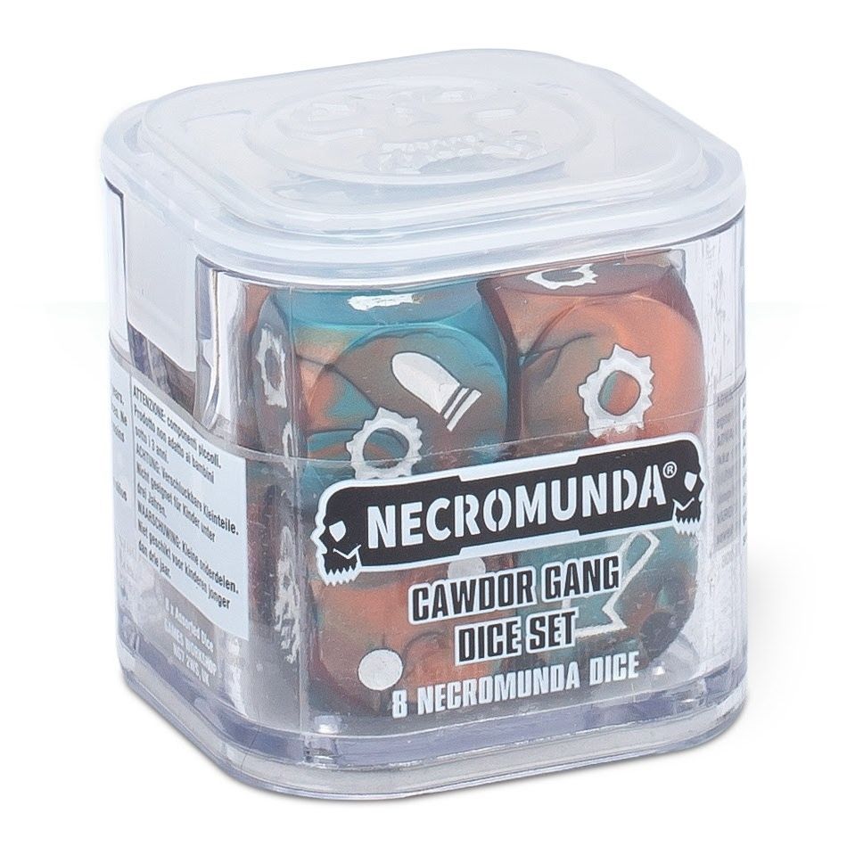 Image for Necromunda: Cawdor Gang Dice Set (8-Pack) - Warhammer Game Accessories