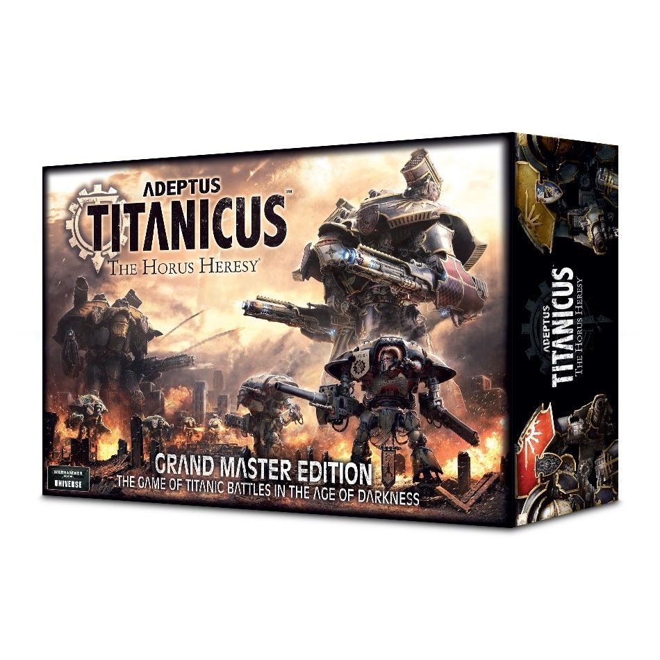 Image for Warhammer: 40K - Adeptus Titanicus - The Horus Heresy: Grand Master Edition - Warhammer Big Box Games