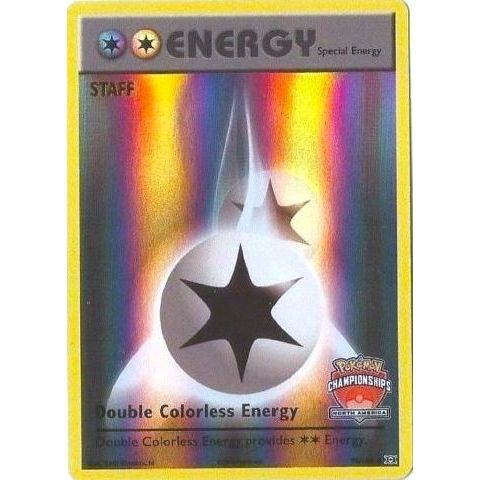 Image for Double Colorless Energy - 90/108 (North America Championships) [Staff] (090/123) (PR) - Pokemon