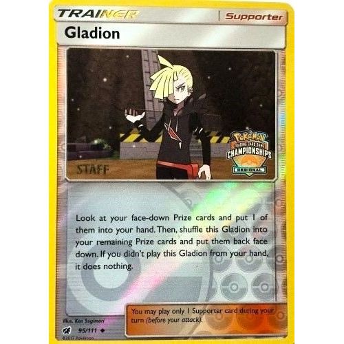 Image for Gladion - 95/111 (Regional Championships) [Staff] (095/111) (PR) - Pokemon
