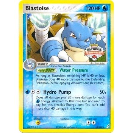 Image for Blastoise - 14/100 (National Championships) (014/100) (PR) - Pokemon