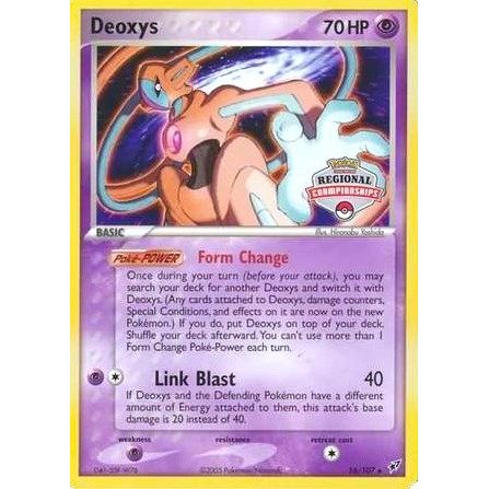 Image for Deoxys - 16/107 (Regional Championships) (016/107) (PR) - Pokemon