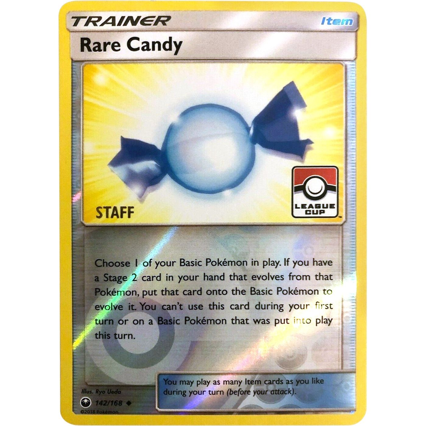 Image for Rare Candy - 142/168 (League Cup) [Staff] (142/168) (PR) - Pokemon