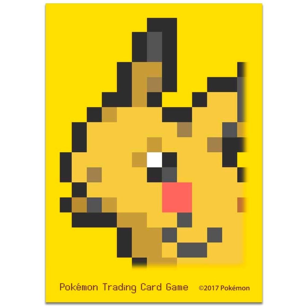 Image for Pokemon TCG: Pikachu Pixel Card Sleeves (65 Pack) - Card Sleeves