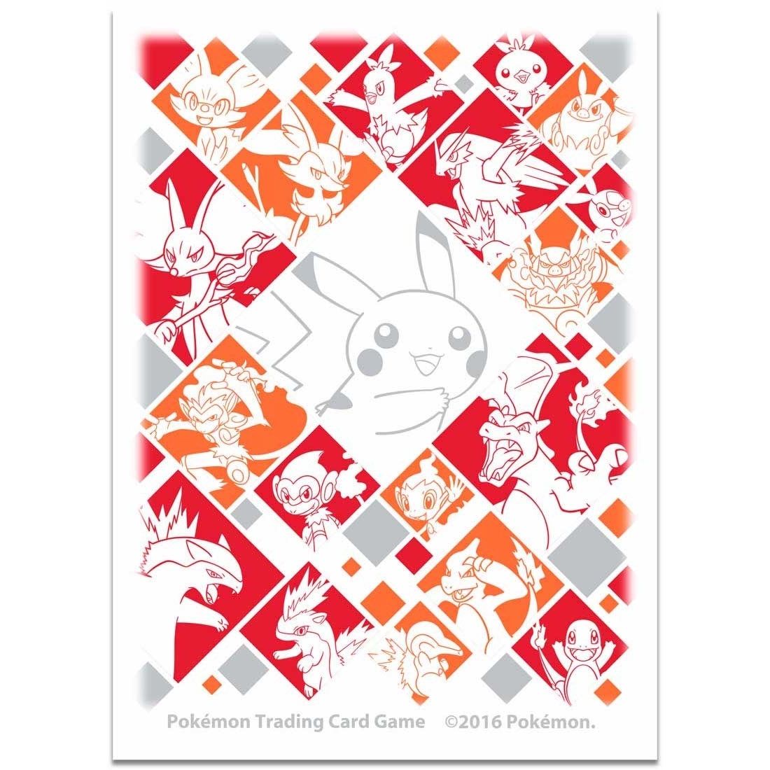 Image for Pokemon TCG: Just My Type: Fire Type Card Sleeves (65 Pack) - Card Sleeves