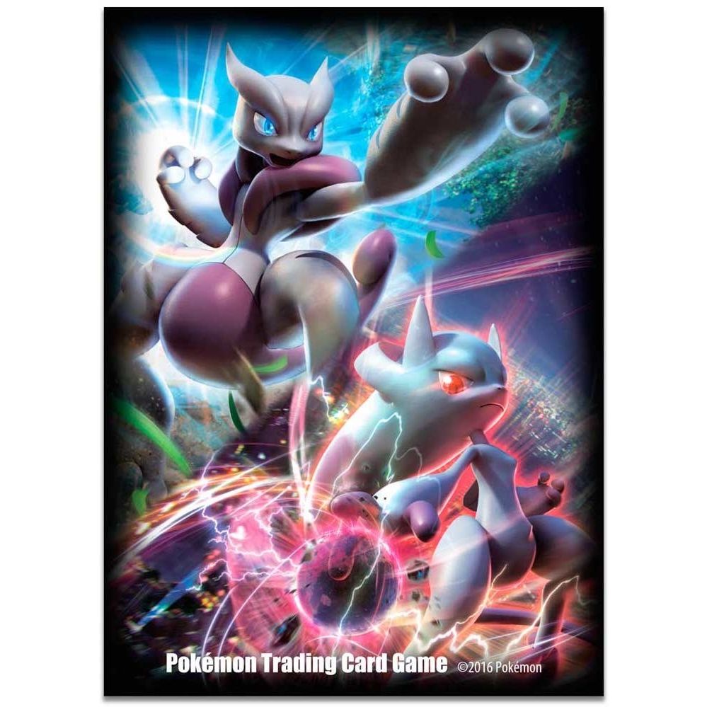 Image for Pokemon TCG: Mega Mewtwo X and Mega Mewtwo Y Card Sleeves (65 Pack) - Card Sleeves