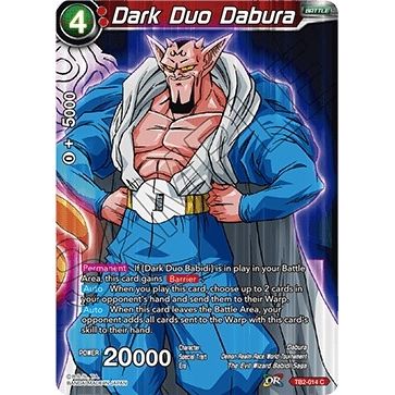 Image for Dark Duo Dabura (TB2-014) (DBS-TB02) - Dragon Ball Super: Masters
