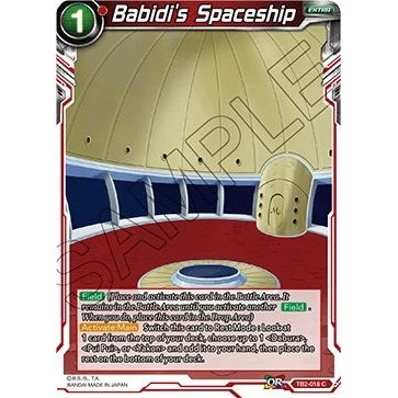 Image for Babidi's Spaceship (TB2-018) (DBS-TB02) - Dragon Ball Super: Masters