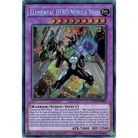 Image for Elemental HERO Nebula Neos (CT15-EN001) (CT15) - YuGiOh