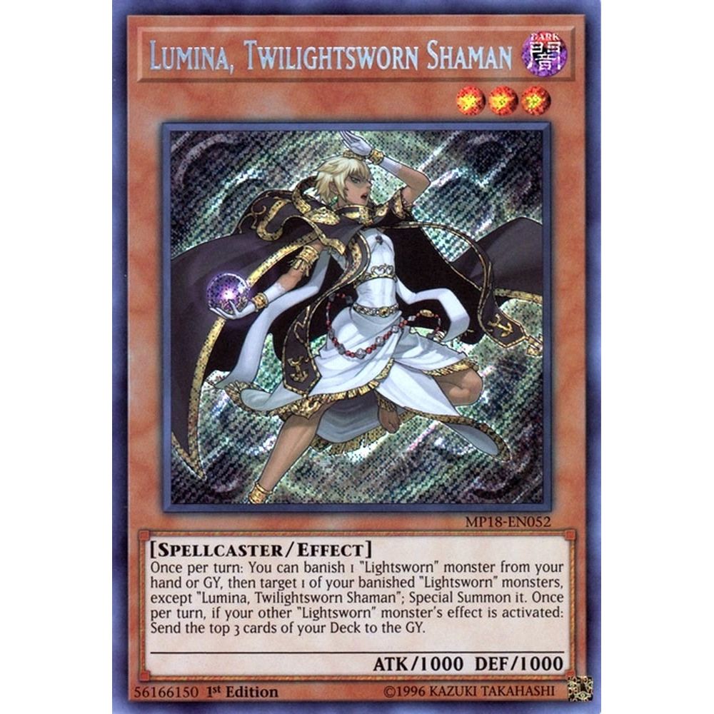 Image for Lumina, Twilightsworn Shaman (MP18-EN052) (MP18) - YuGiOh