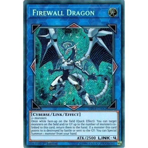 Image for Firewall Dragon (MP18-EN062) (MP18) - YuGiOh