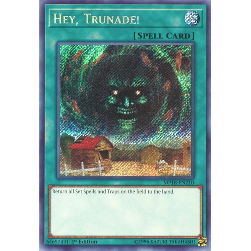 Image for Hey, Trunade! (MP18-EN210) (MP18) - YuGiOh