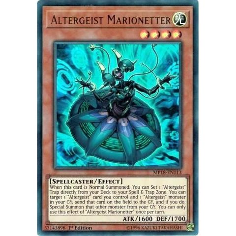Image for Altergeist Marionetter (MP18-EN113) (MP18) - YuGiOh