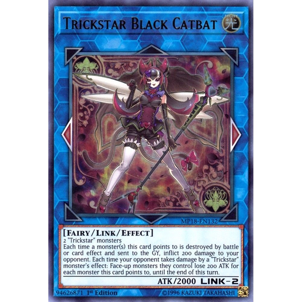 Image for Trickstar Black Catbat (MP18-EN132) (MP18) - YuGiOh
