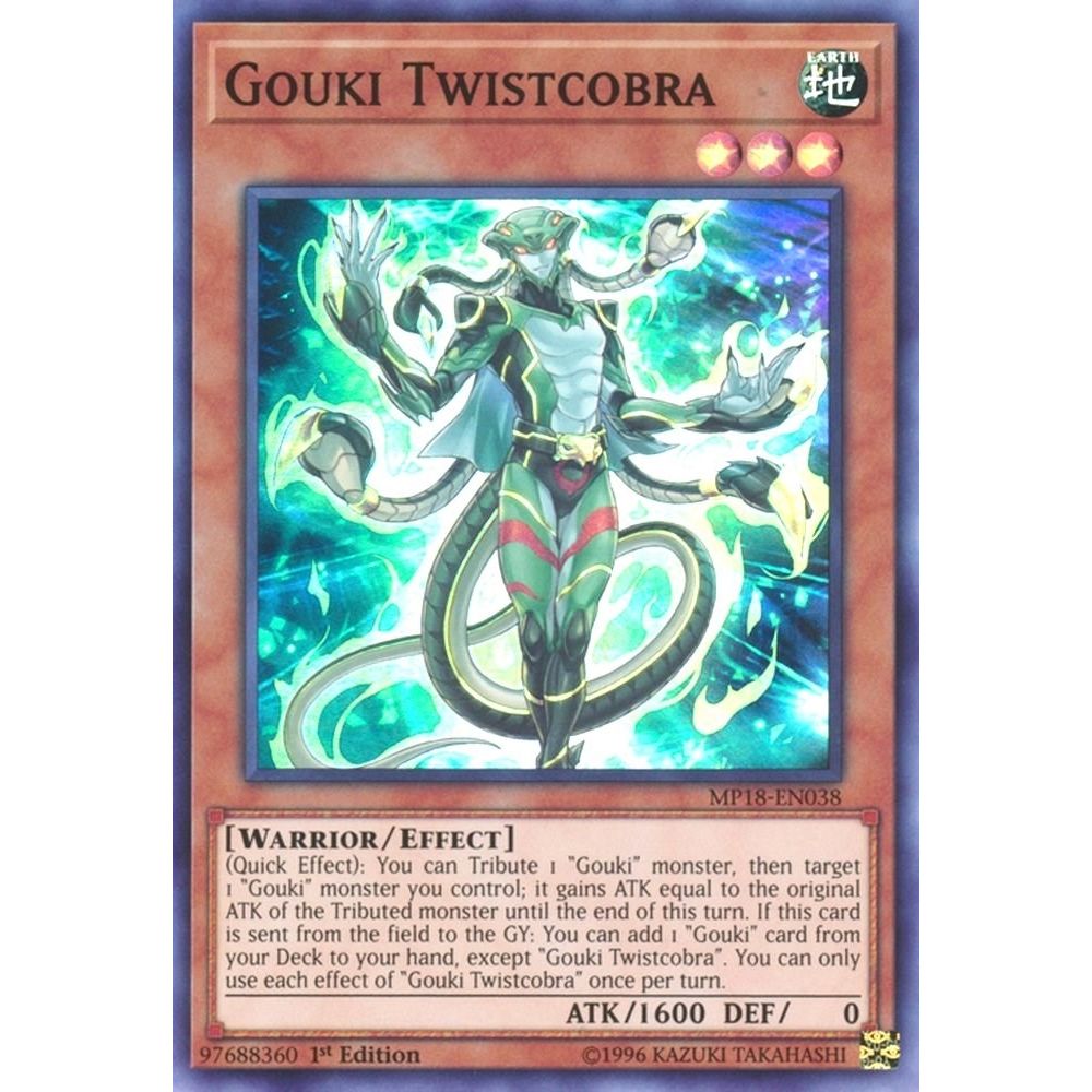 Image for Gouki Twistcobra (MP18-EN038) (MP18) - YuGiOh