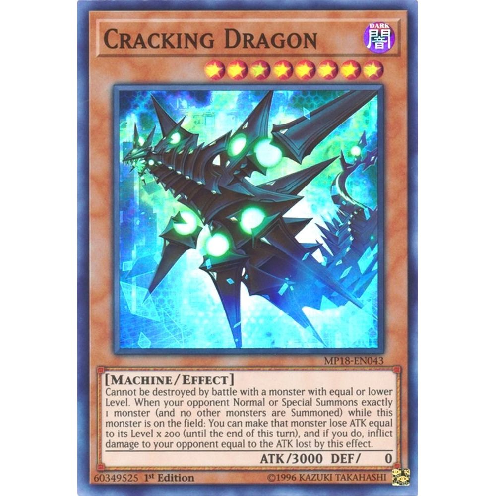 Image for Cracking Dragon (MP18-EN043) (MP18) - YuGiOh