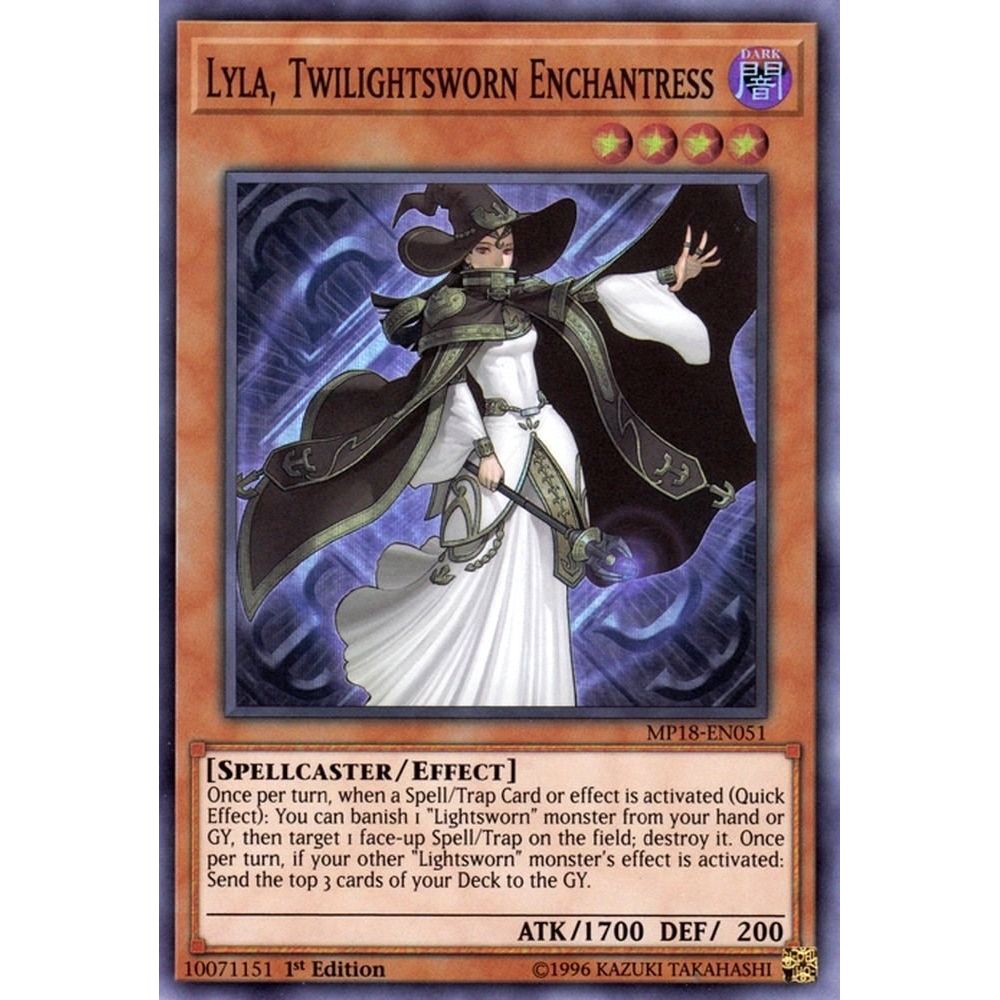 Image for Lyla, Twilightsworn Enchantress (MP18-EN051) (MP18) - YuGiOh