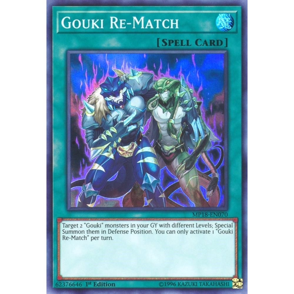 Image for Gouki Re-Match (MP18-EN070) (MP18) - YuGiOh
