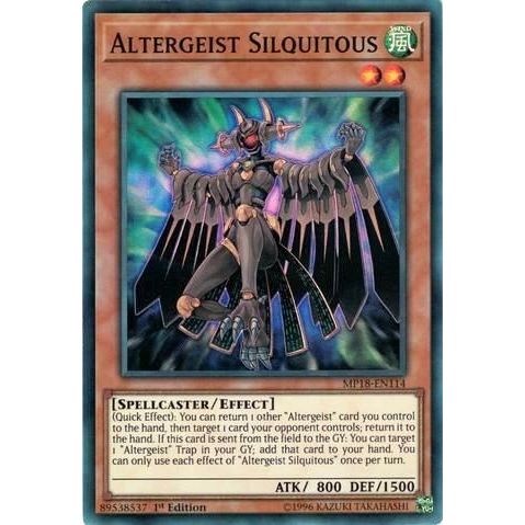 Image for Altergeist Silquitous (MP18-EN114) (MP18) - YuGiOh