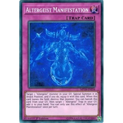 Image for Altergeist Manifestation (MP18-EN216) (MP18) - YuGiOh
