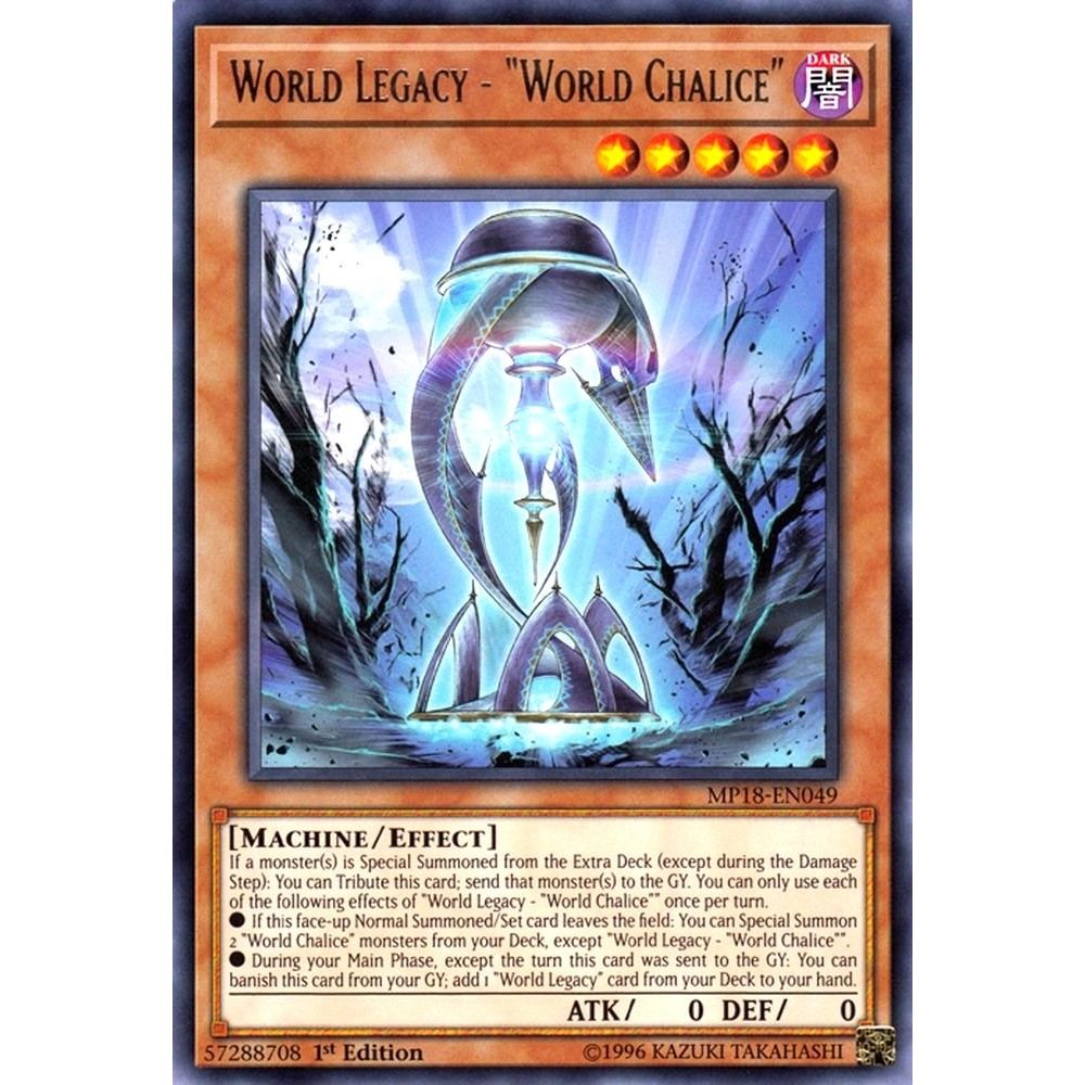 Image for World Legacy - "World Chalice" (MP18-EN049) (MP18) - YuGiOh