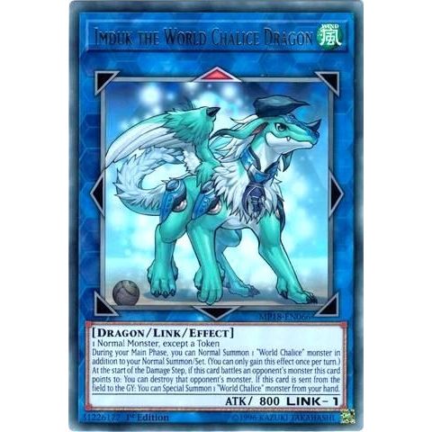 Image for Imduk the World Chalice Dragon (MP18-EN066) (MP18) - YuGiOh