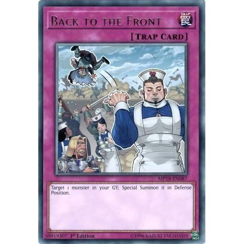 Image for Back to the Front (MP18-EN087) (MP18) - YuGiOh