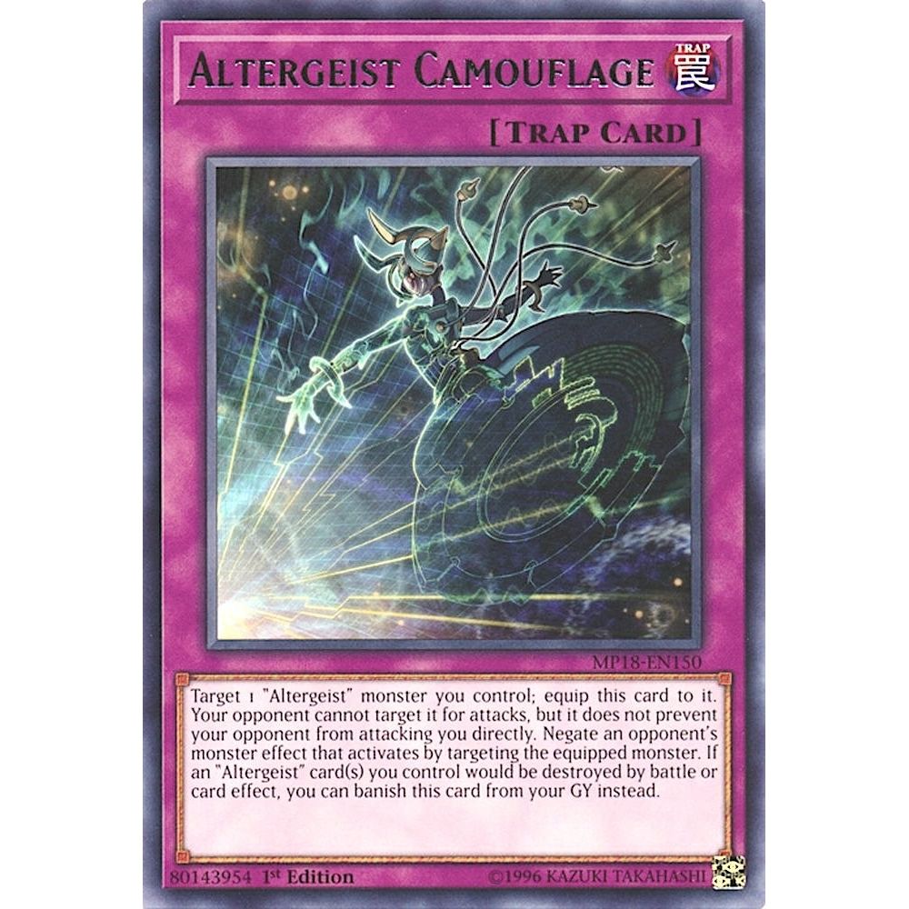 Image for Altergeist Camouflage (MP18-EN150) (MP18) - YuGiOh