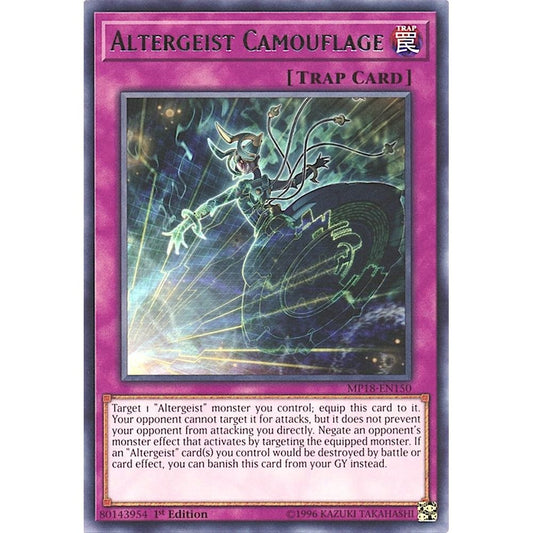 Image for Altergeist Camouflage (MP18-EN150) (MP18) - YuGiOh