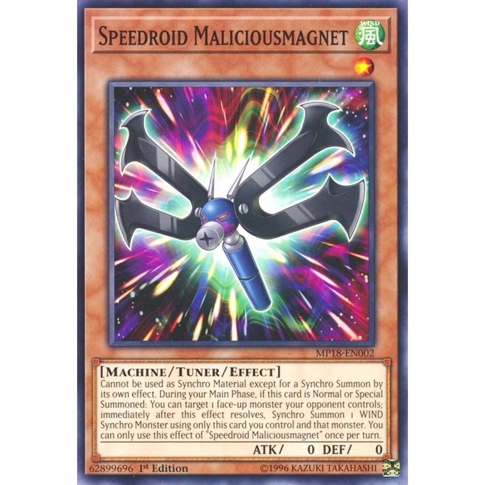 Image for Speedroid Maliciousmagnet (MP18-EN002) (MP18) - YuGiOh
