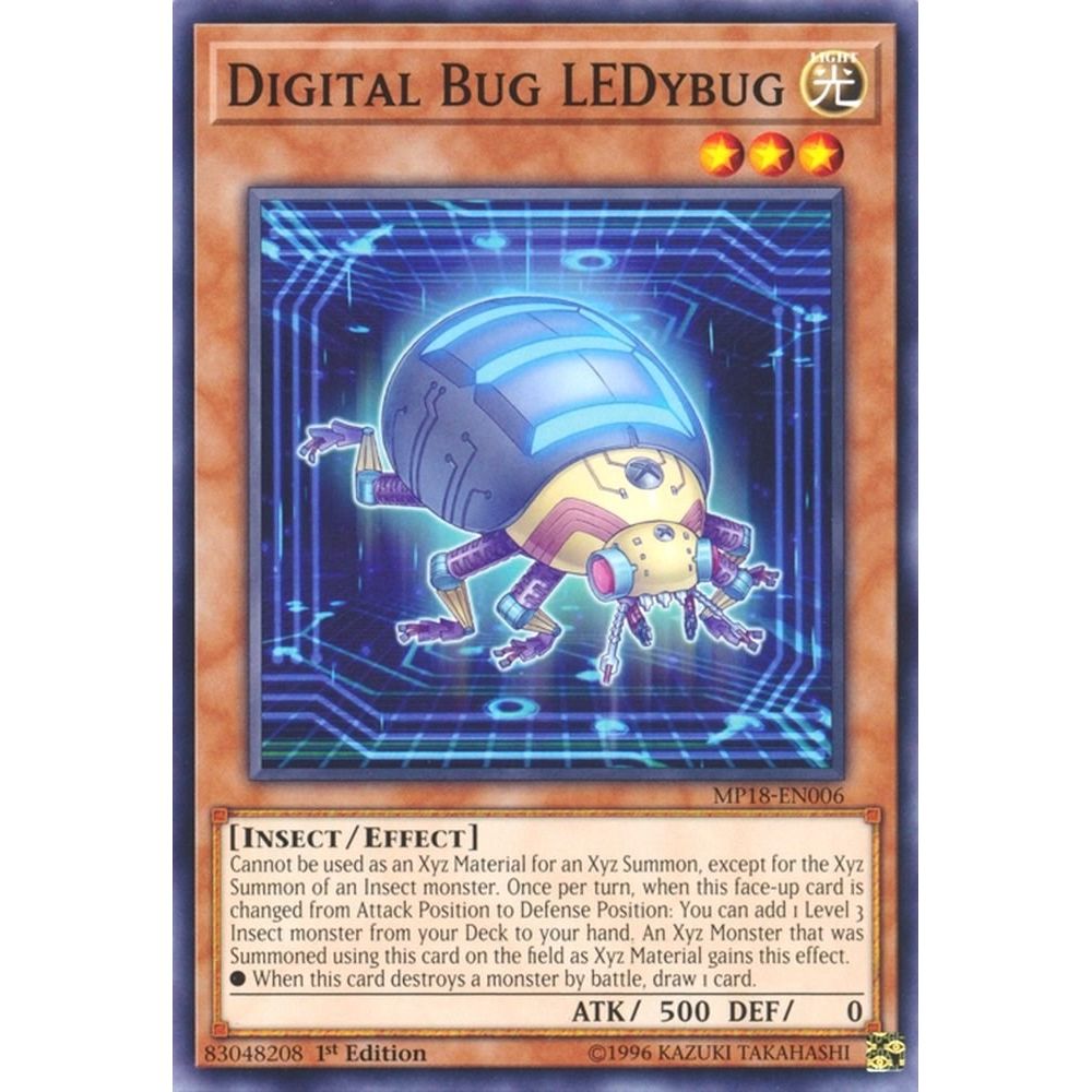 Image for Digital Bug LEDybug (MP18-EN006) (MP18) - YuGiOh