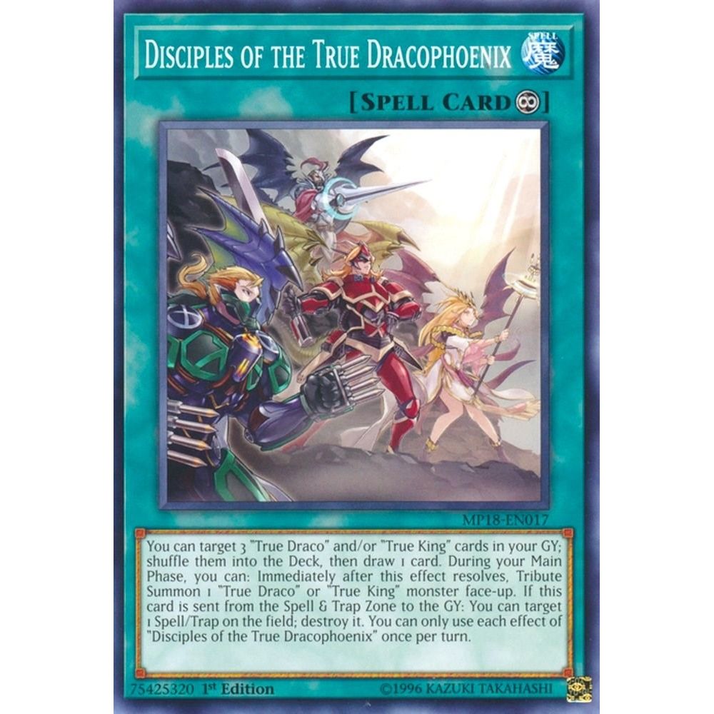 Image for Disciples of the True Dracophoenix (MP18-EN017) (MP18) - YuGiOh
