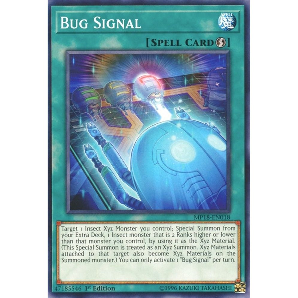Image for Bug Signal (MP18-EN018) (MP18) - YuGiOh