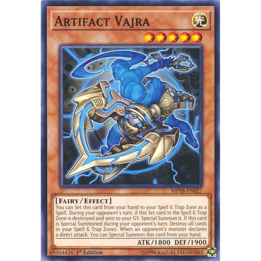 Image for Artifact Vajra (MP18-EN027) (MP18) - YuGiOh