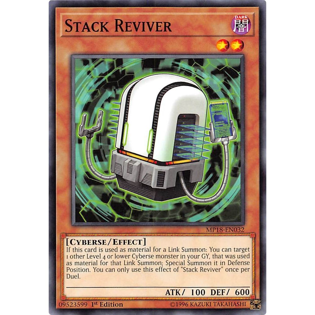 Image for Stack Reviver (MP18-EN032) (MP18) - YuGiOh