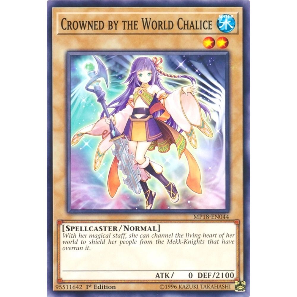 Image for Crowned by the World Chalice (MP18-EN044) (MP18) - YuGiOh