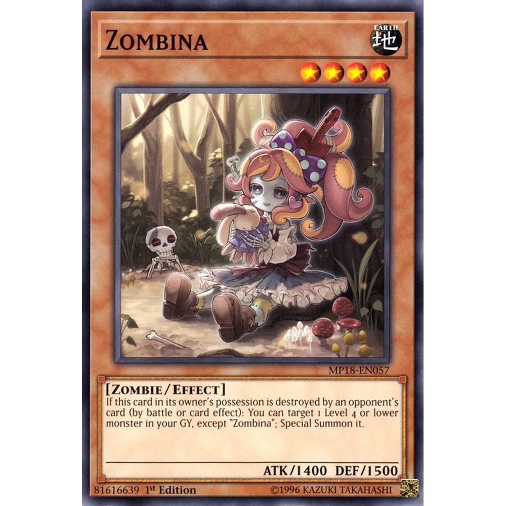 Image for Zombina (MP18-EN057) (MP18) - YuGiOh