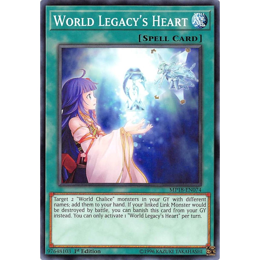 Image for World Legacy's Heart (MP18-EN074) (MP18) - YuGiOh