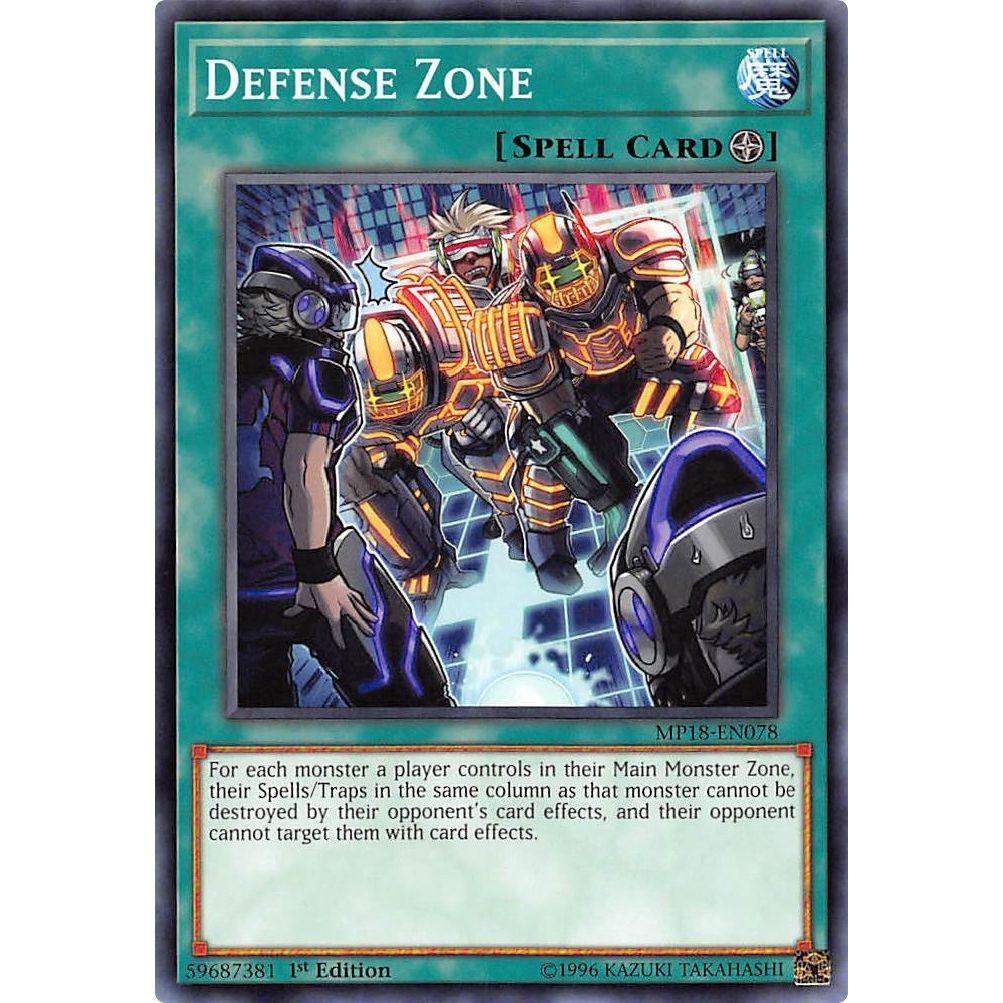 Image for Defense Zone (MP18-EN078) (MP18) - YuGiOh