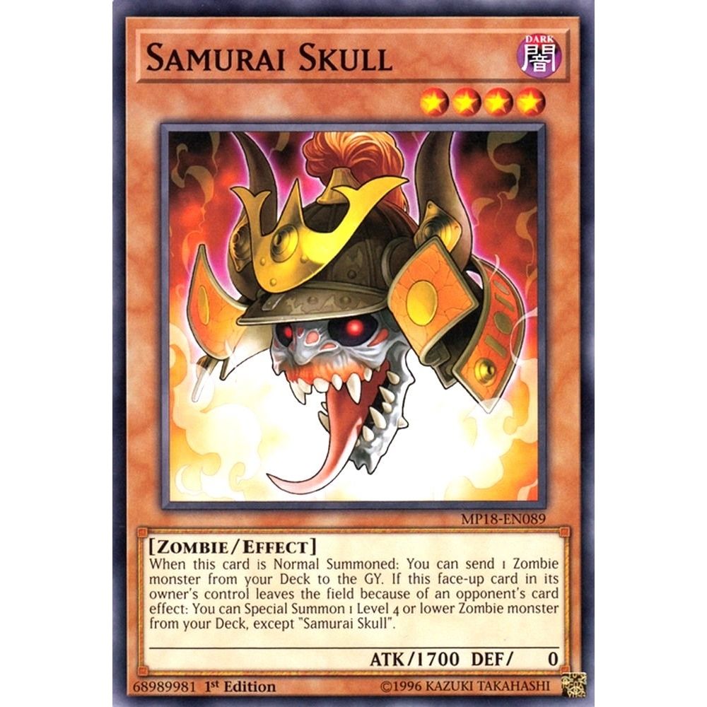 Image for Samurai Skull (MP18-EN089) (MP18) - YuGiOh
