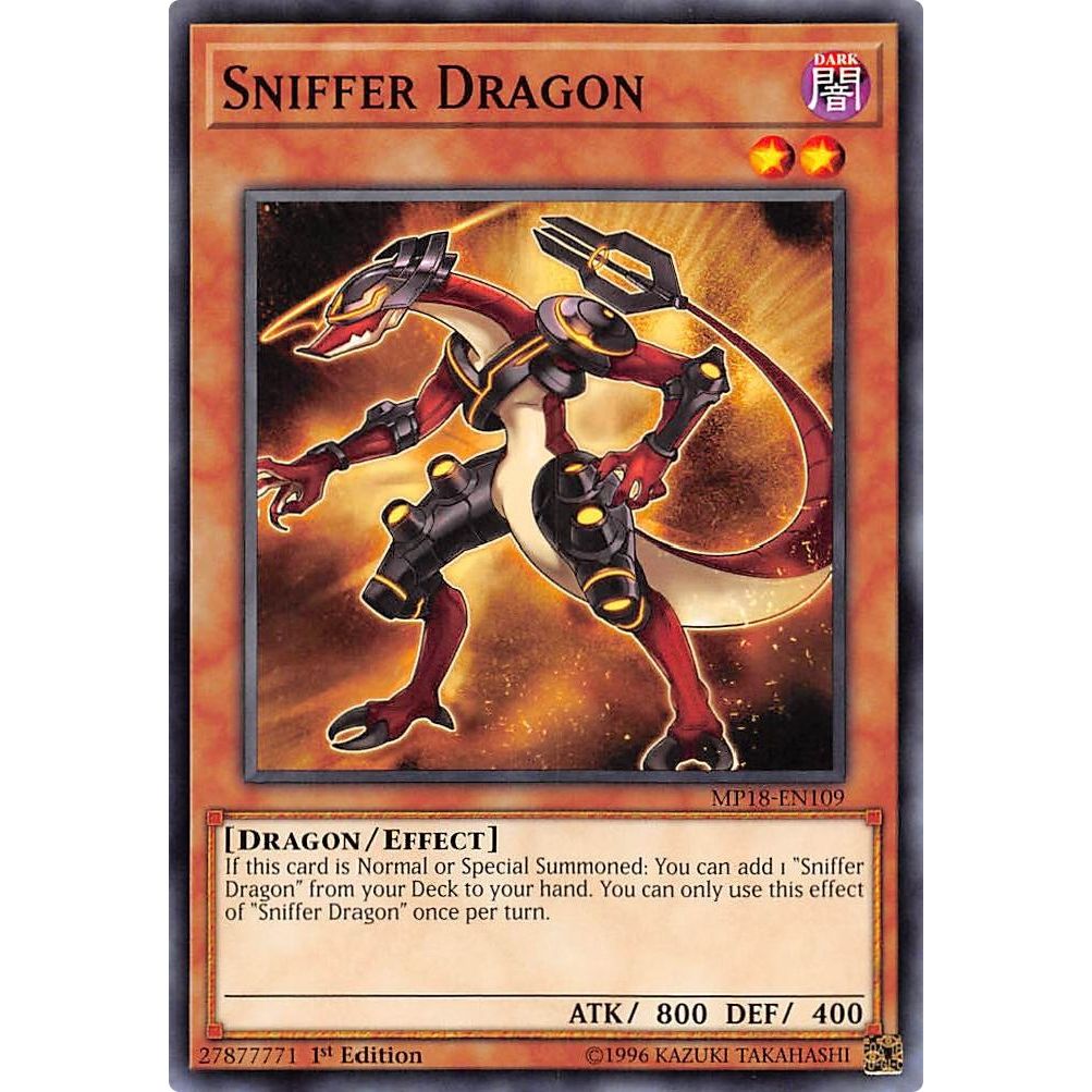 Image for Sniffer Dragon (MP18-EN109) (MP18) - YuGiOh