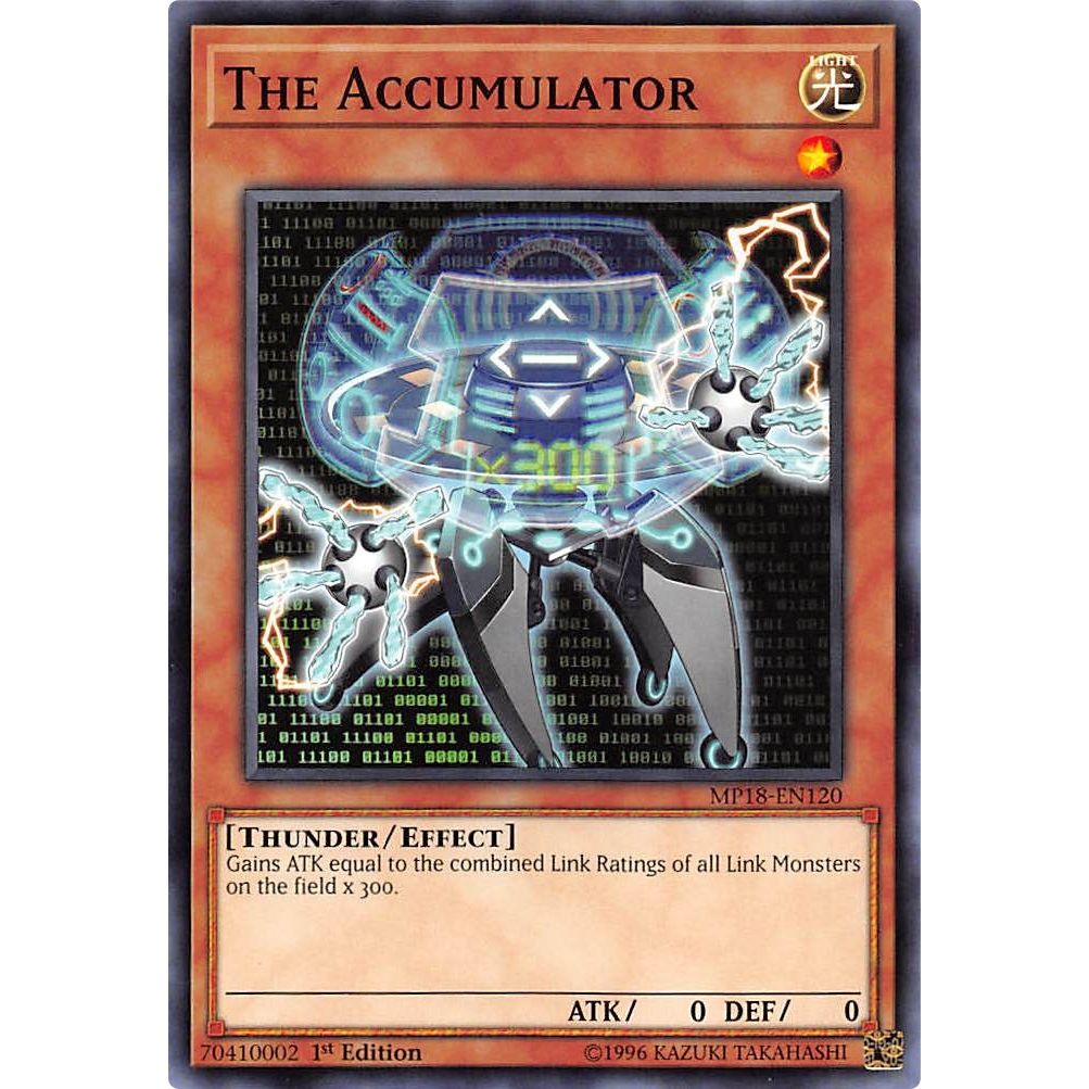 Image for The Accumulator (MP18-EN120) (MP18) - YuGiOh