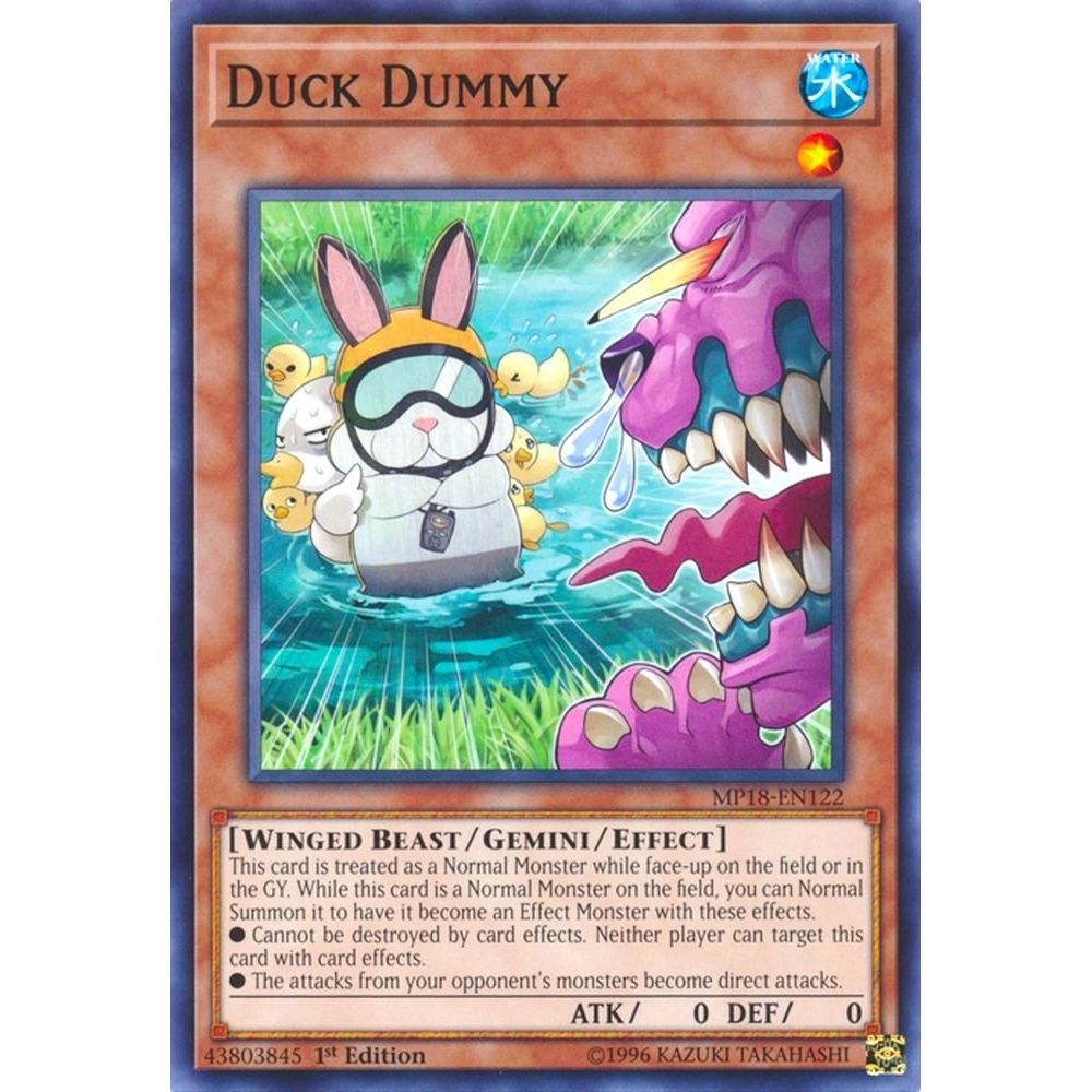 Image for Duck Dummy (MP18-EN122) (MP18) - YuGiOh