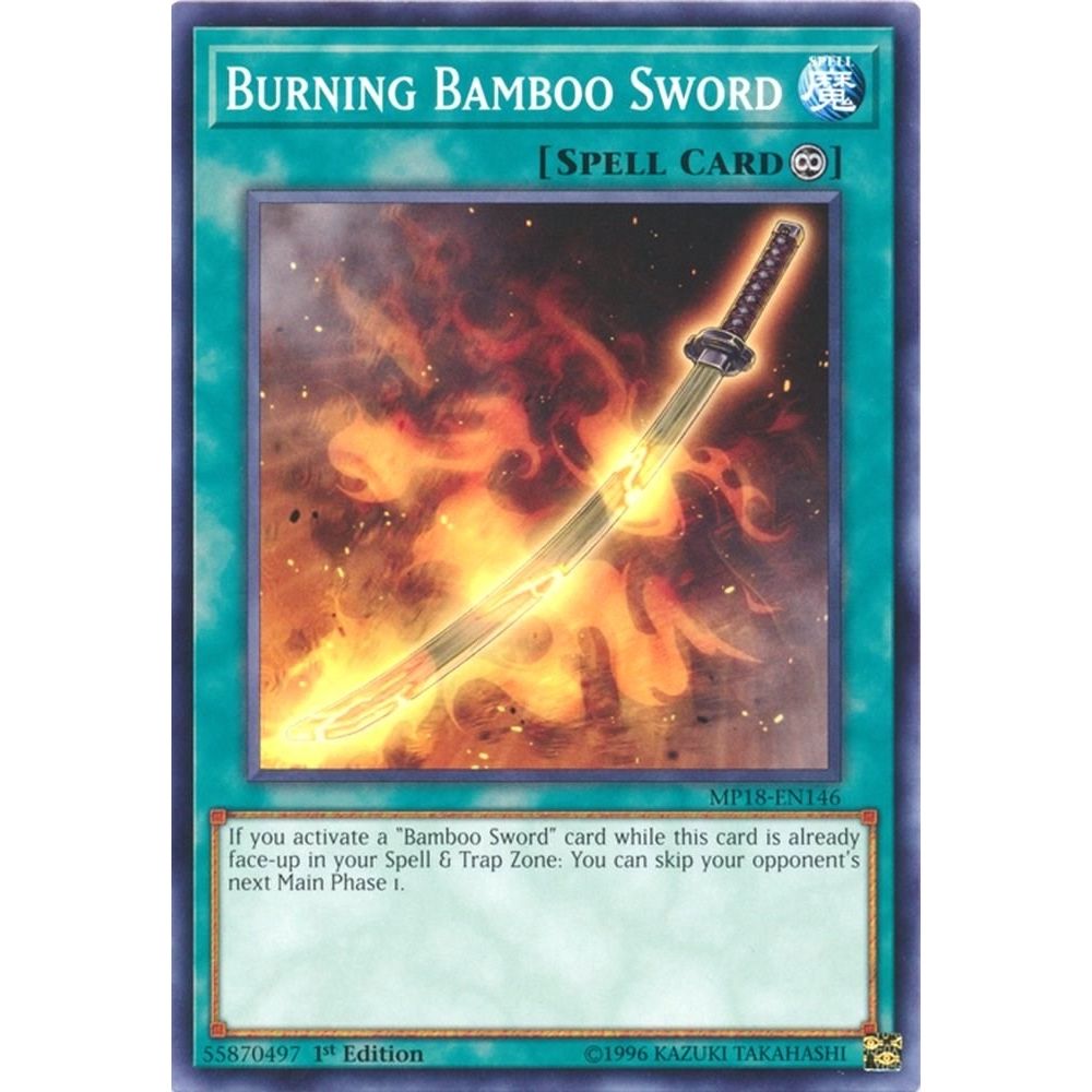 Image for Burning Bamboo Sword (MP18-EN146) (MP18) - YuGiOh