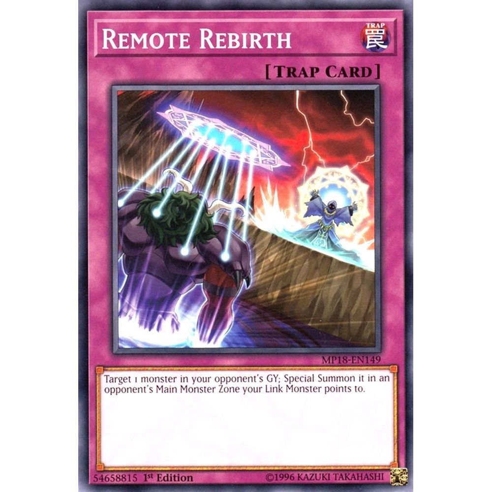 Image for Remote Rebirth (MP18-EN149) (MP18) - YuGiOh