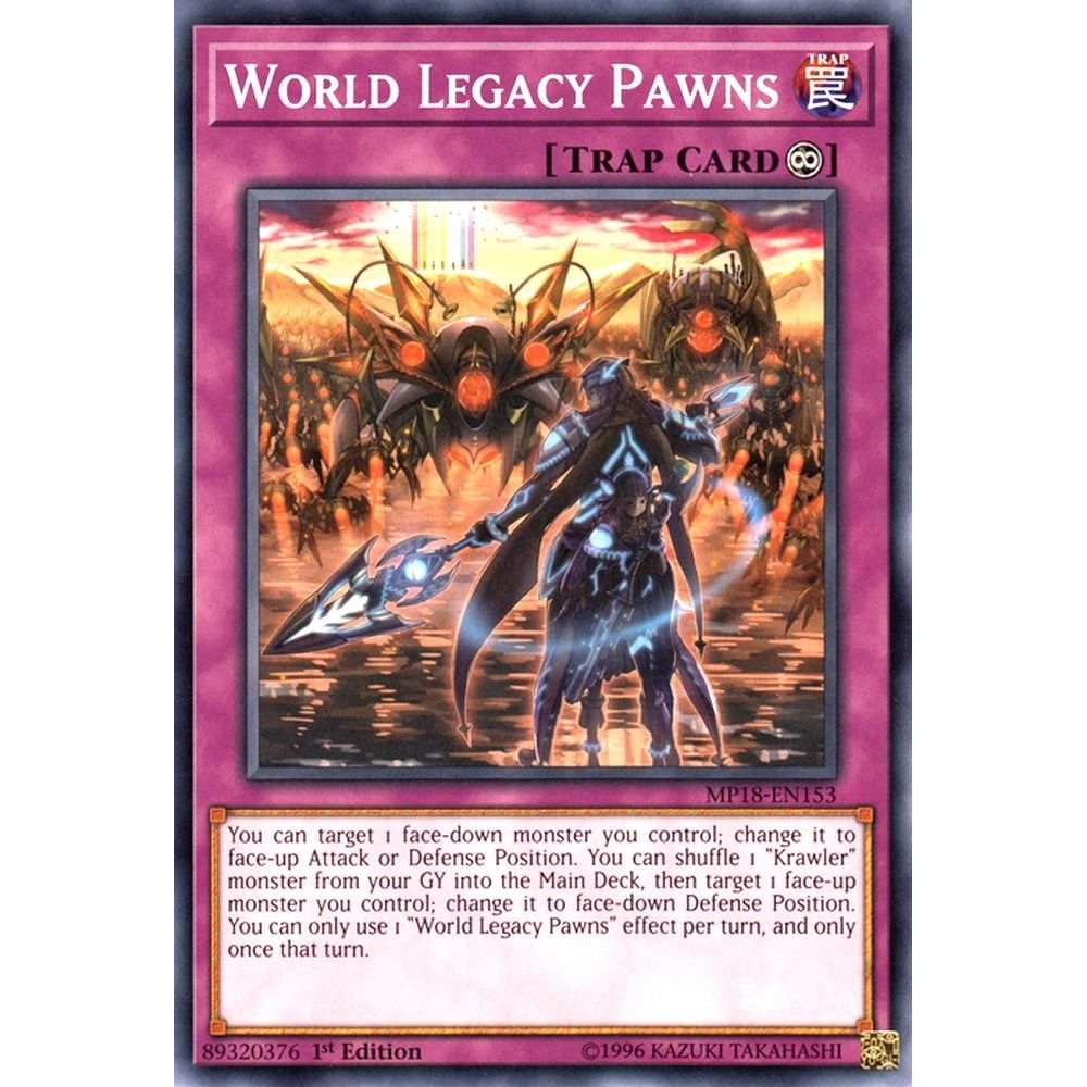 Image for World Legacy Pawns (MP18-EN153) (MP18) - YuGiOh