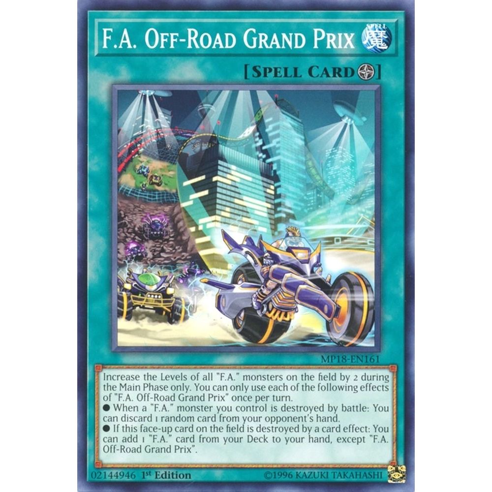 Image for F.A. Off-Road Grand Prix (MP18-EN161) (MP18) - YuGiOh